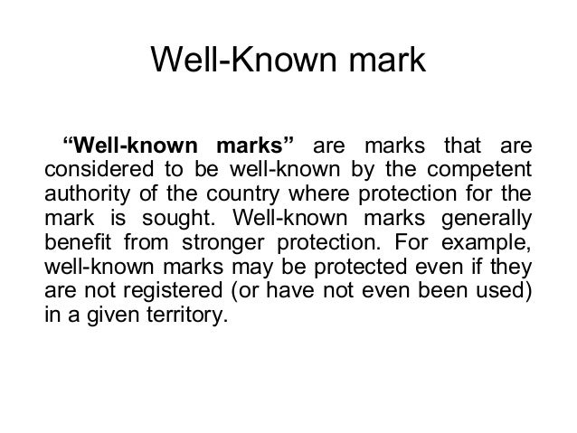 Trademark trademark