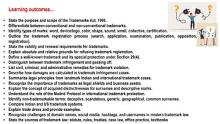 Gallery Detail: Indian Trademark Act 1999 Basics And Case Studies