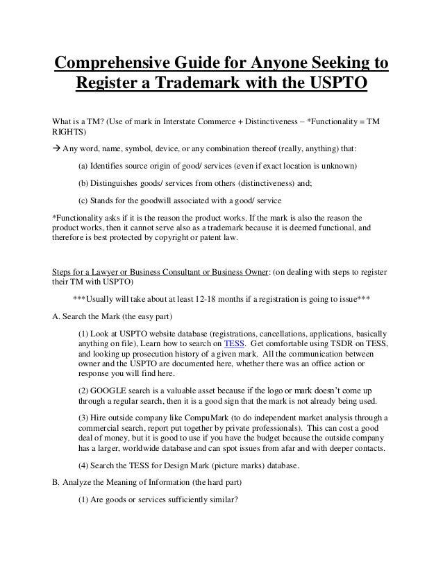 how to file a trademark