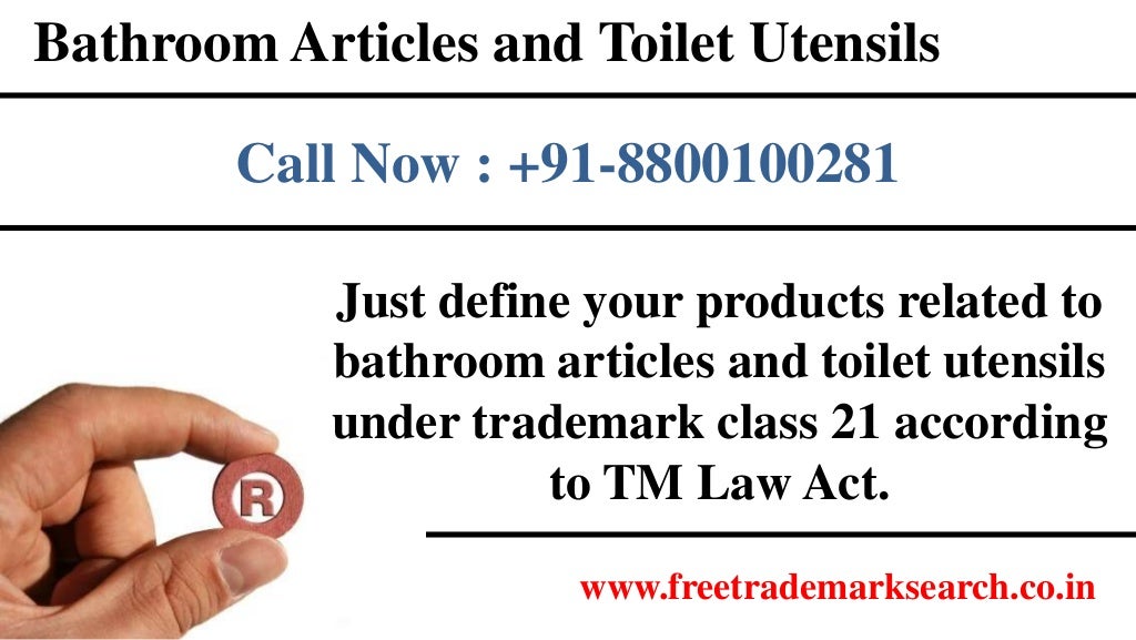 Trademark Class 21 Housewares and Glass