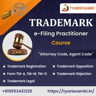 Trademark e-filing Certification Course Online