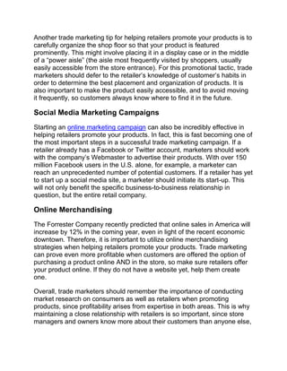 Trade Marketing Tips | PDF