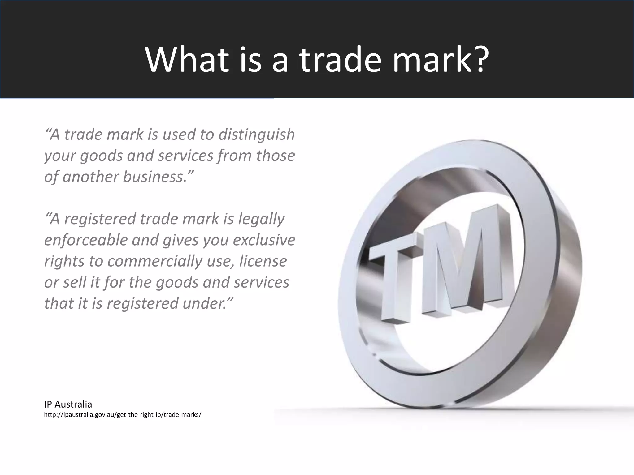 Trademarks & Service Marks