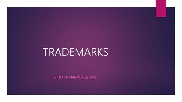 Trademarks | PPT