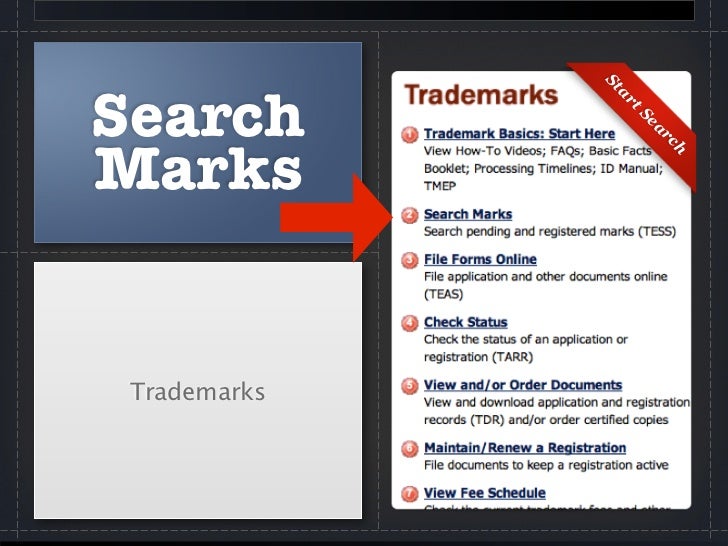 How to search trade mark