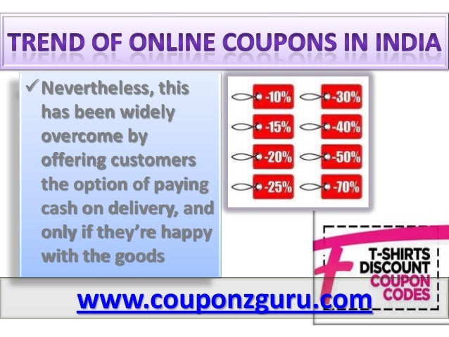 Online discount coupons india