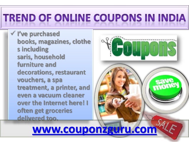 Online discount coupons india