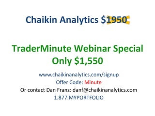 Marc Chaikin How to Find Winning Stocks and Avoid Losses Webinar | PDF