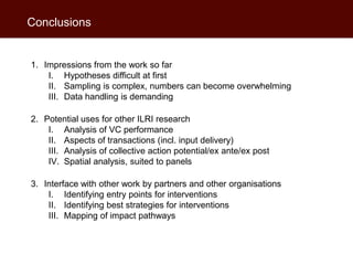 Interpreting trader networks as value chains: Experience with Business Development Services in smallholder dairy in Tanzania and Uganda