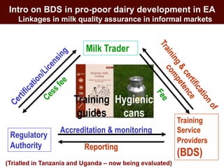 Interpreting trader networks as value chains: Experience with Business Development Services in smallholder dairy in Tanzania and Uganda