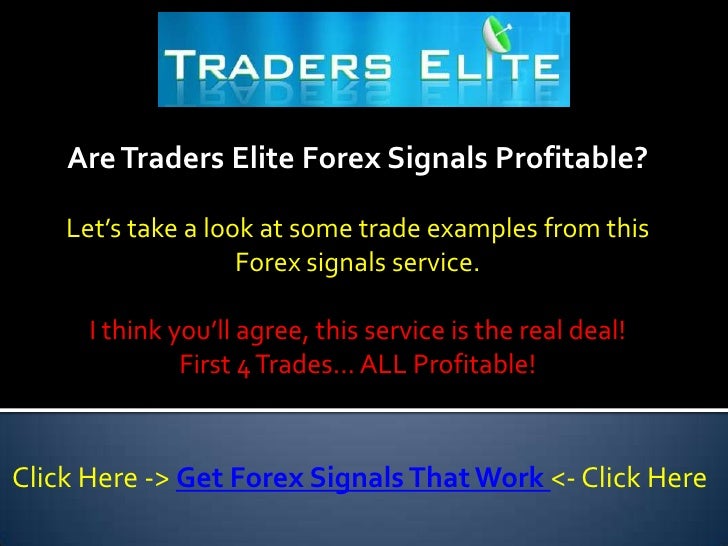 Trading signals examples