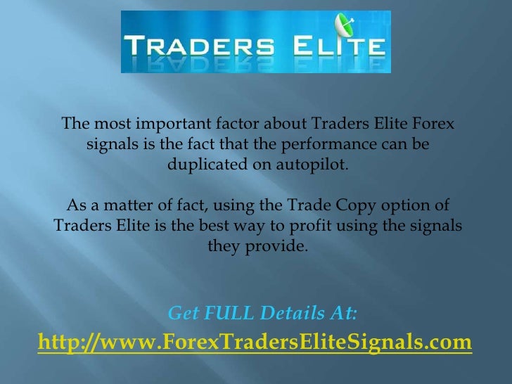 Forex signals performance