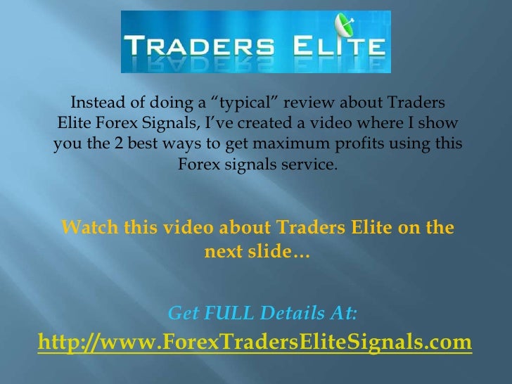 Elite forex trader