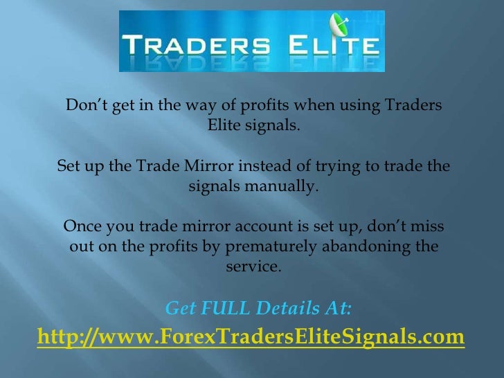 Elite signals review