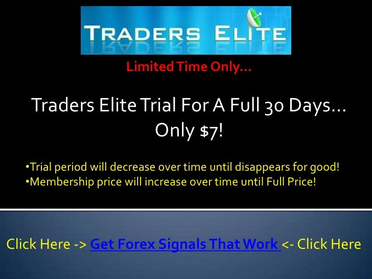 Elite forex trader