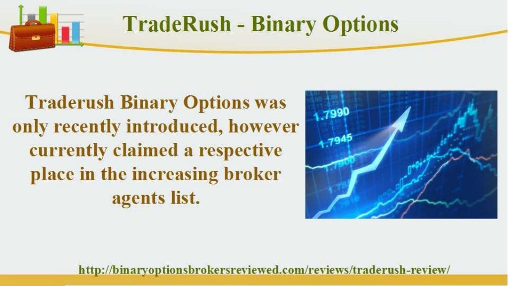 Traderush binary options