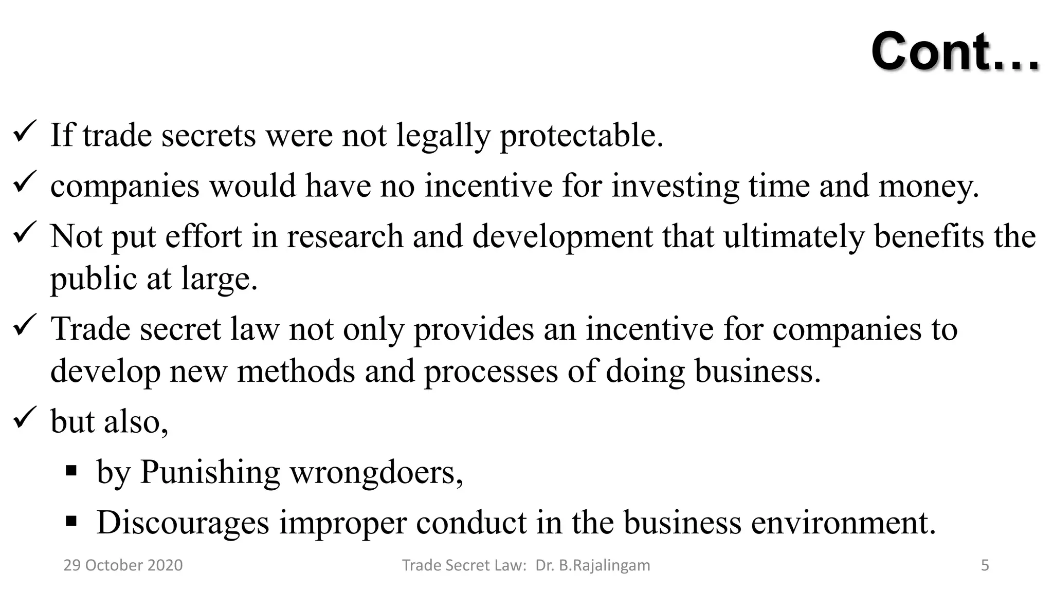 Trade secret law | PPTX