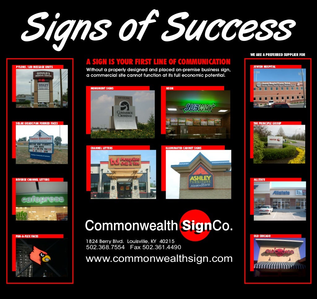 Commonwealth Sign, Louisville, Ky, Trade show banner