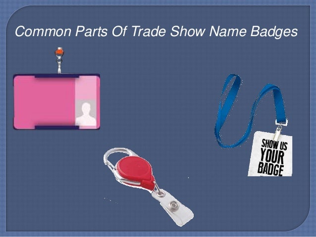 Trade Show Name Badges
