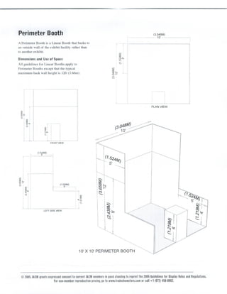Trade Show Rules &amp; Guidelines from IAEM