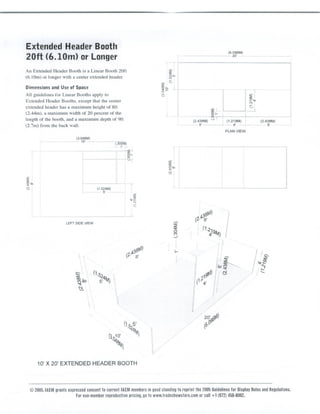 Trade Show Rules &amp; Guidelines from IAEM