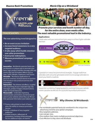 Tradeshows Ixtreme3D Wristbands
