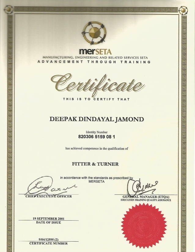 Trade test certificate latest | PDF