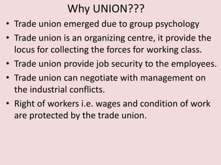 Trade union | PPTX