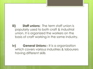 Trade union | PPTX | Business | Business and Finance