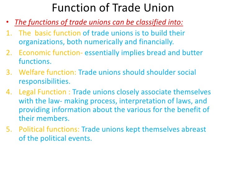 an analysis of the trade unions and their roles Chapter-ii role of trade unions & management associations and their present trend in india 21 introduction with the changed social, political and educational. an analysis of the trade unions and their roles Chapter-ii role of trade unions & management associations and their present trend in india 21 introduction with the changed social, political and educational.