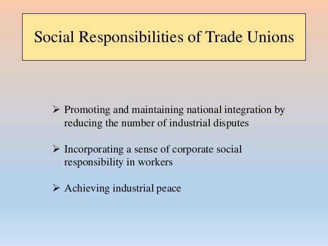 Trade Union In Service Sector