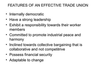 Trade Unionism