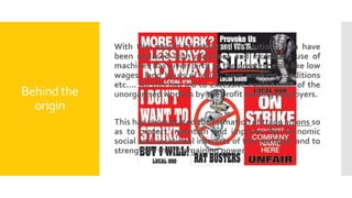 Unionism Trade unionism | PPTX