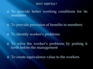 If a rival trade union has problems which does not concern INTUC , INTUC provides moral support.