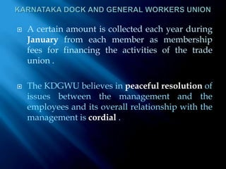 INTUC was on the negotiation table.