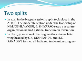 Trade union movement | PPTX