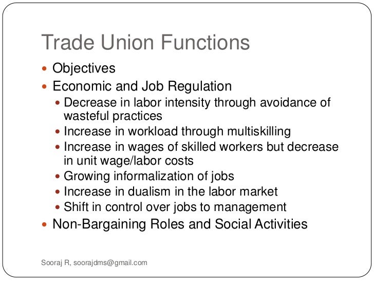 Trade unions
