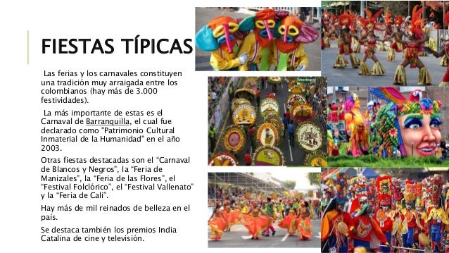 Resultado de imagen para fiestas y tradiciones de colombia