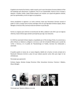 Tradiciones de mexico