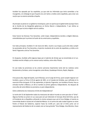 Tradiciones de mexico