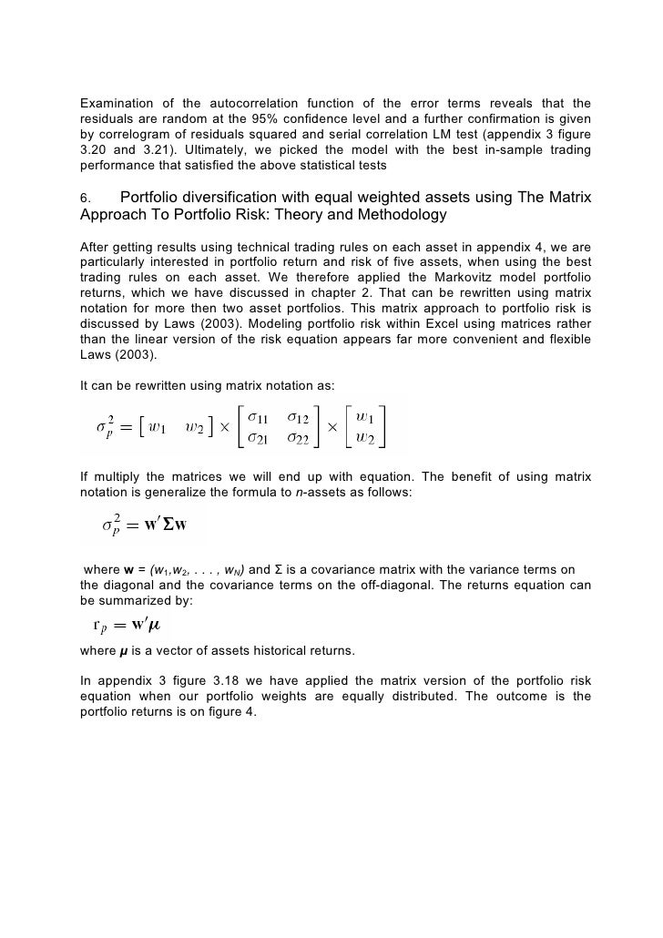 Dissertation msc finance