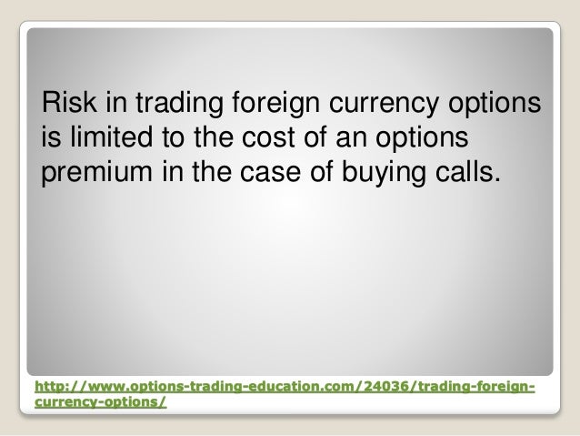 Where Are Foreign Currency Options Traded Phlx Fx Options - 