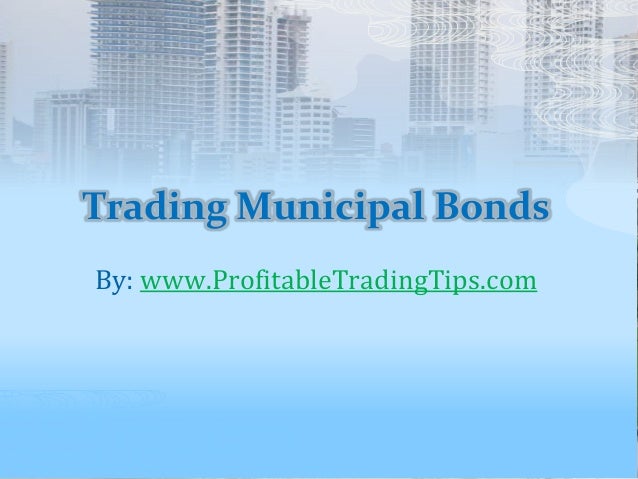Municipal bond trading strategies