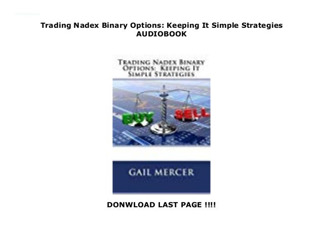 Simple nadex strategy