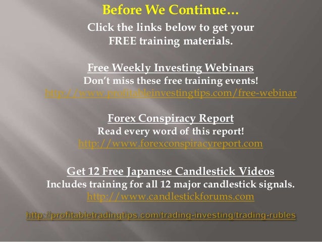 Russian ruble forex trading