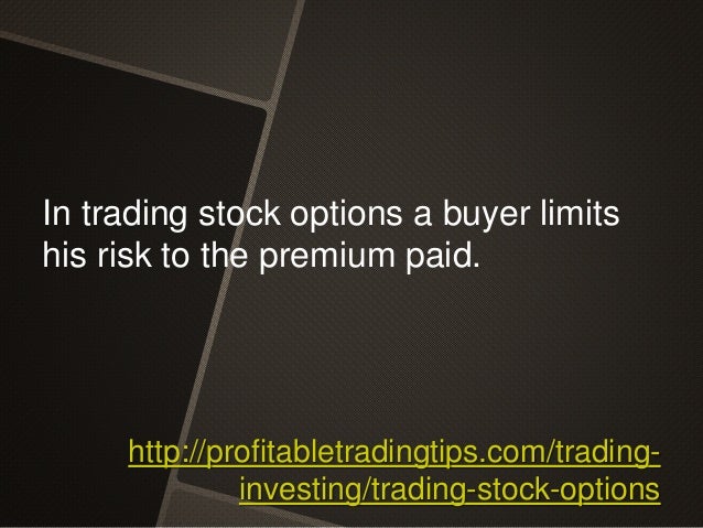 Where are stock options traded