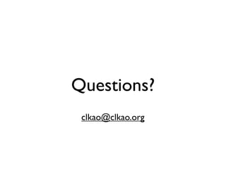 Trading With Open Source Tools