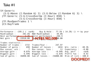 Trading With Open Source Tools