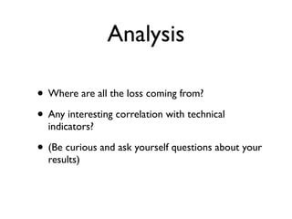 Trading With Open Source Tools