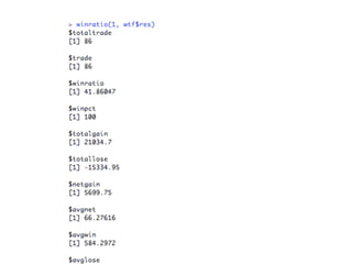 Trading With Open Source Tools